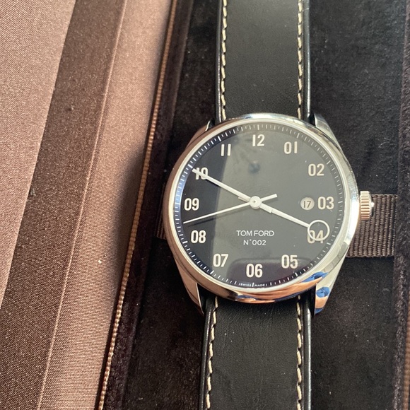 BN TOM FORD
No. 002 Stainless Steel Automatic Leather Strap Watch - Picture 5 of 11